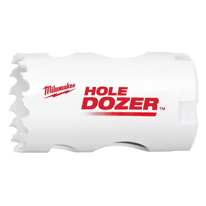 Milwaukee HOLE DOZER Ice Hardened 49-56-0062 Hole Saw, 1-1/4 in Dia, 1-1/2 in D Cutting, Bi-Metal/8% Cobalt Cutting Edge